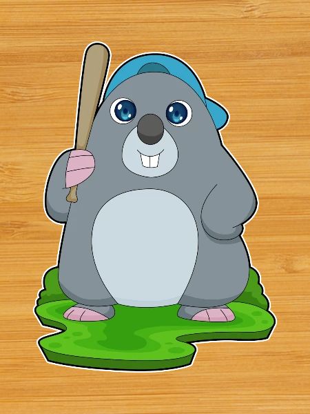 Mole Baseball Baseball Bat