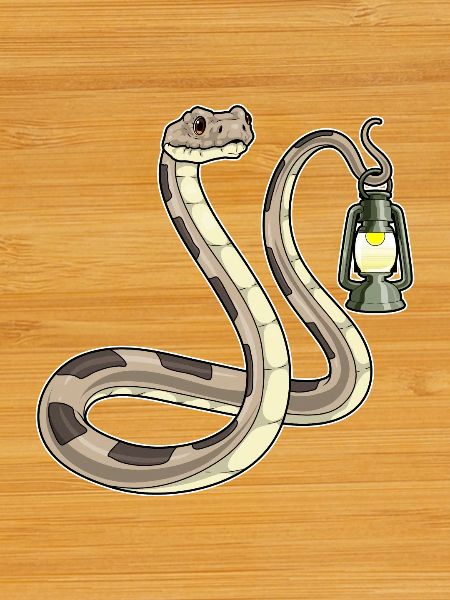Lanterne serpent