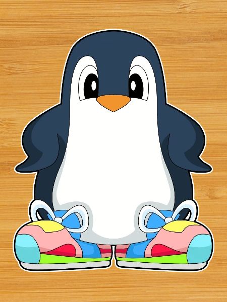 Lustiger Pinguin 