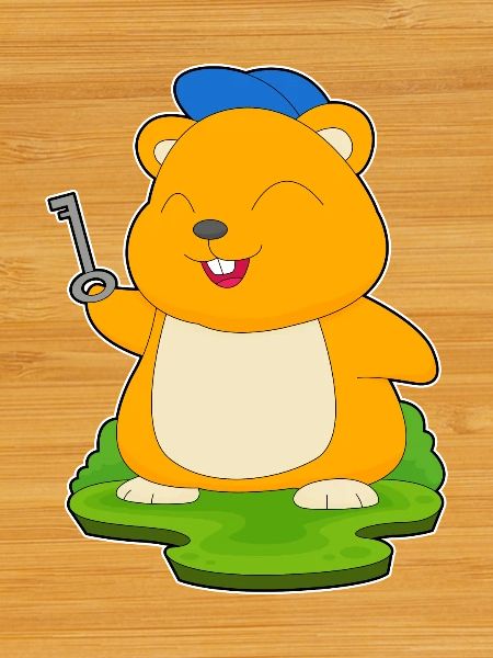 Clé du hamster