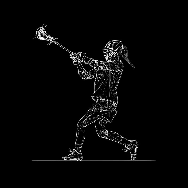 Lacrosse player