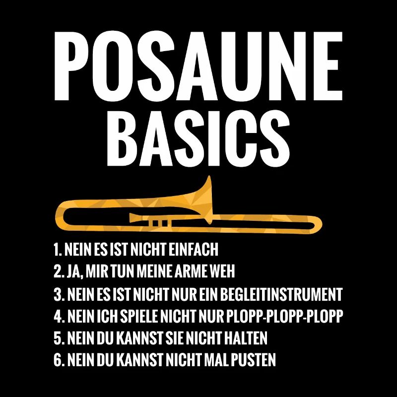 Posaune Basics Regeln Blaskapelle Blasmusik