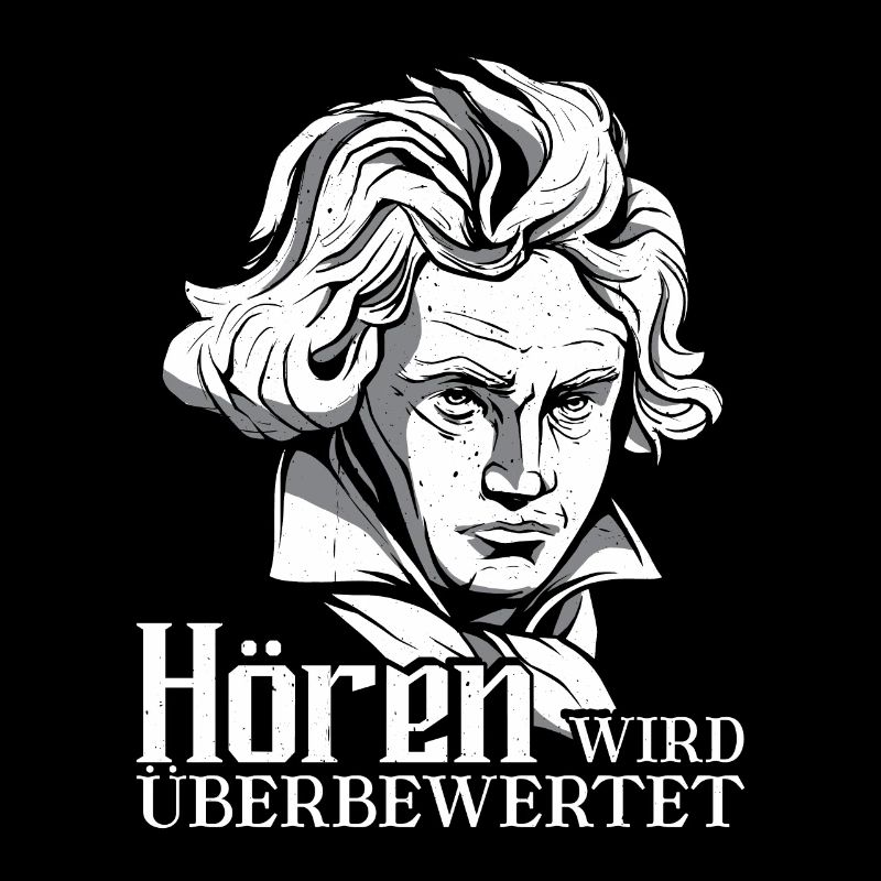 Komponist Beethoven taub Hören wird überbewertet