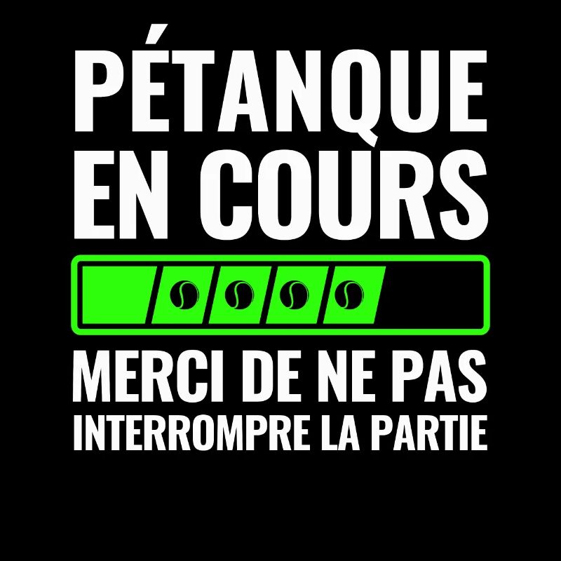 Pétanque In Progress