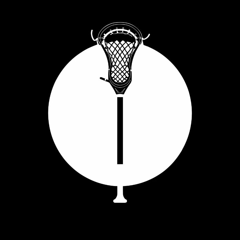 Lacrosseschläger Zeichnung