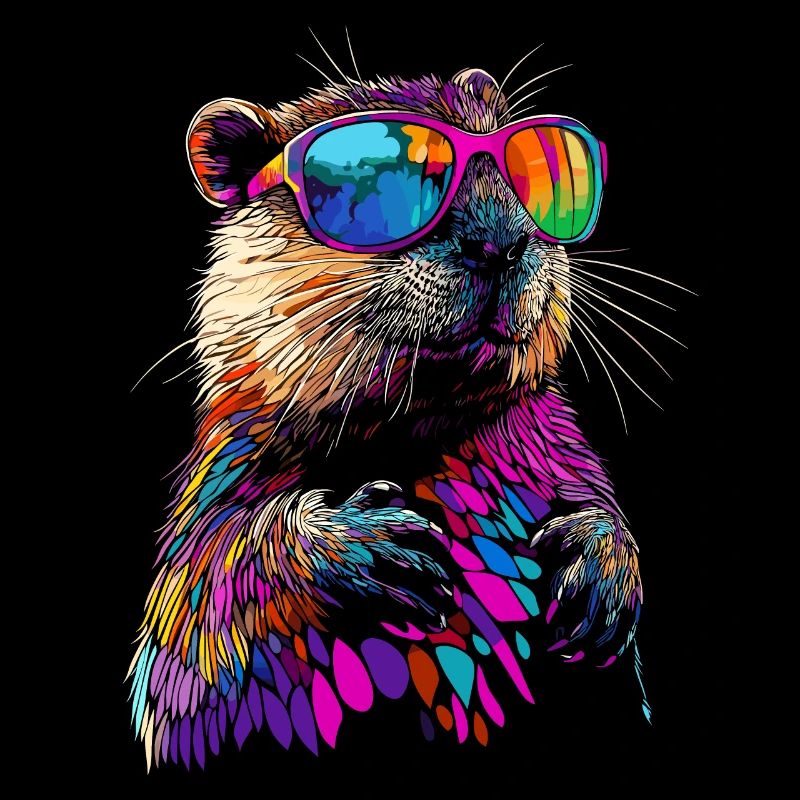 Beaver Motif Beaver Whisperer Rodents Cute Beaver