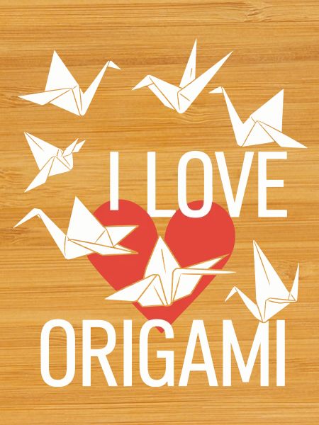 Origami Heart Love Tee