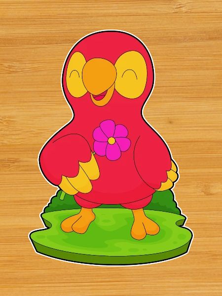 Fleur de perroquet