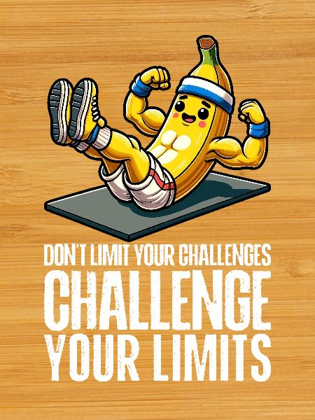 Challenge Your Limits Bodybuilder Abs