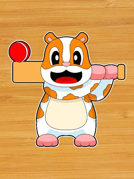 Hamster Cricket Cricketschläger