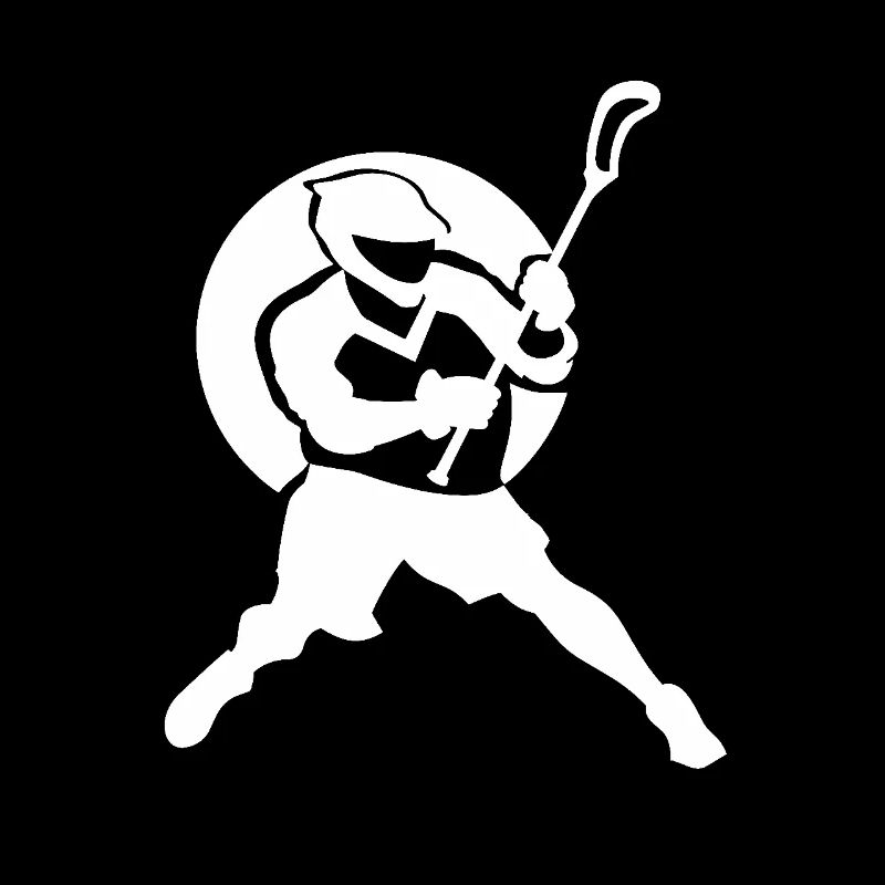 Lacrosse Player Logo