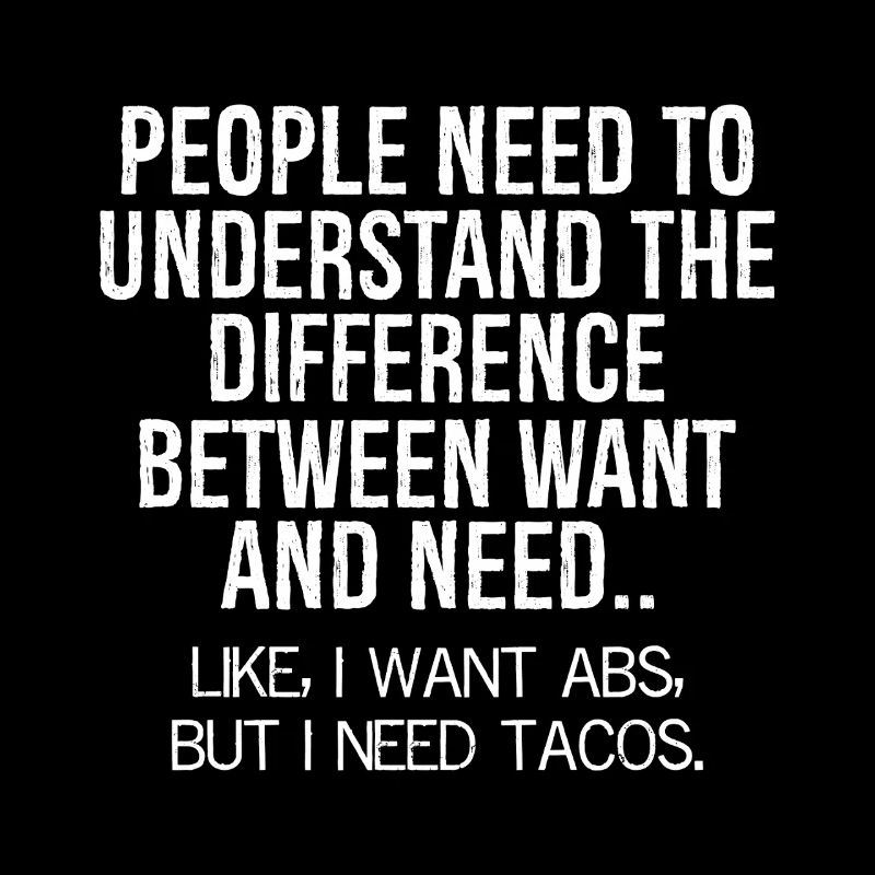 people need to understand the difference between