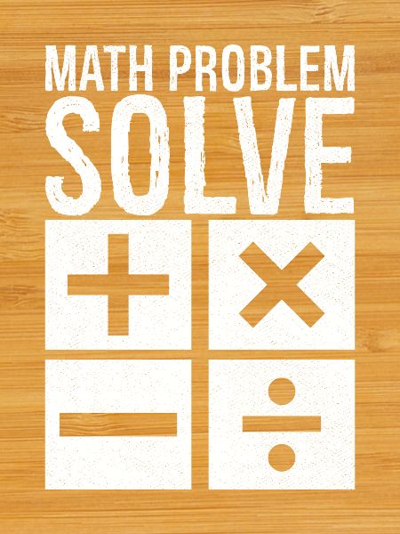 math problem solve