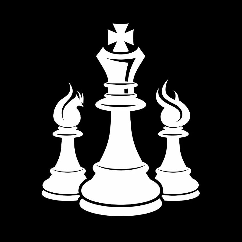 Dessin de pièces d’échecs