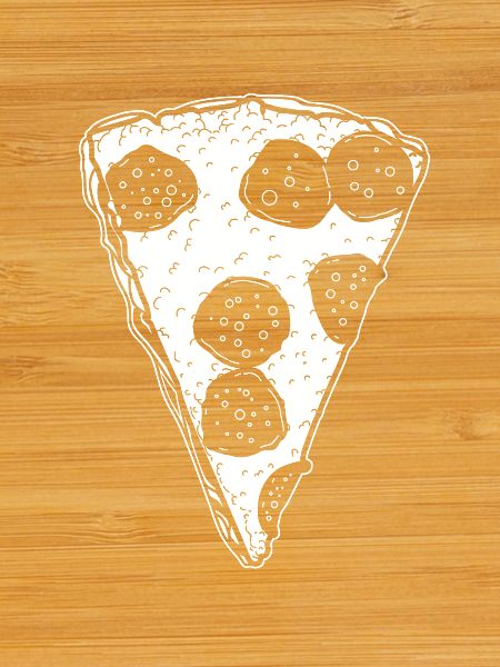Dessin de pizza