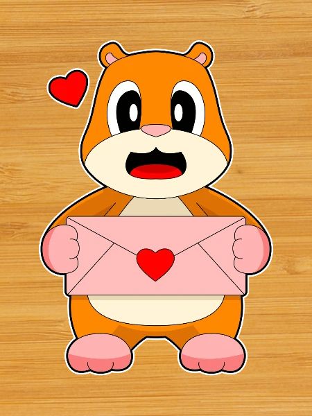 Hamster Love Letter
