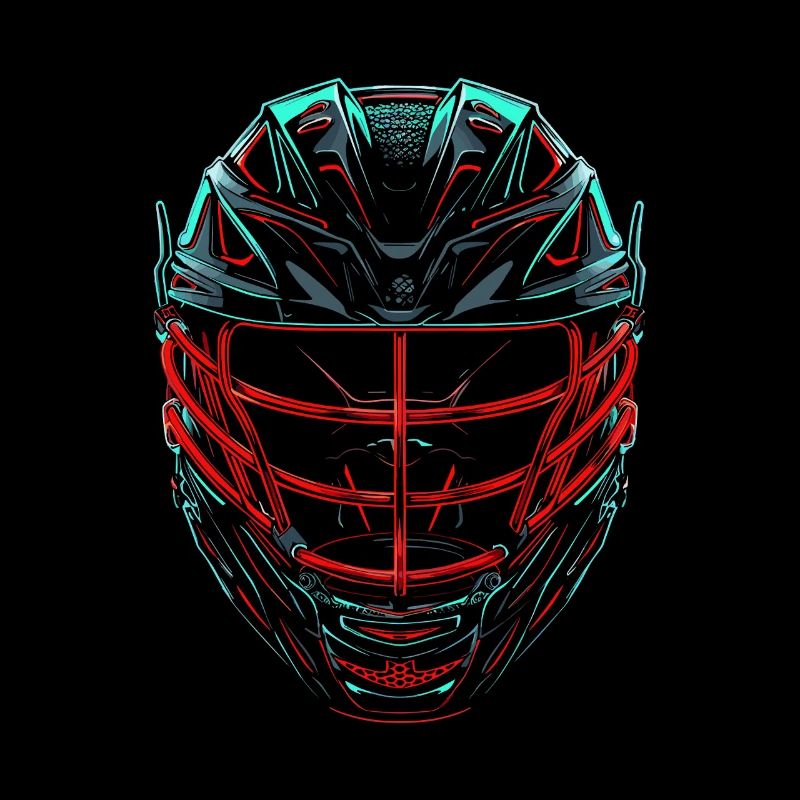 Casque de crosse Retrowave