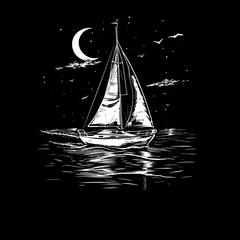 Sailing Drawing
