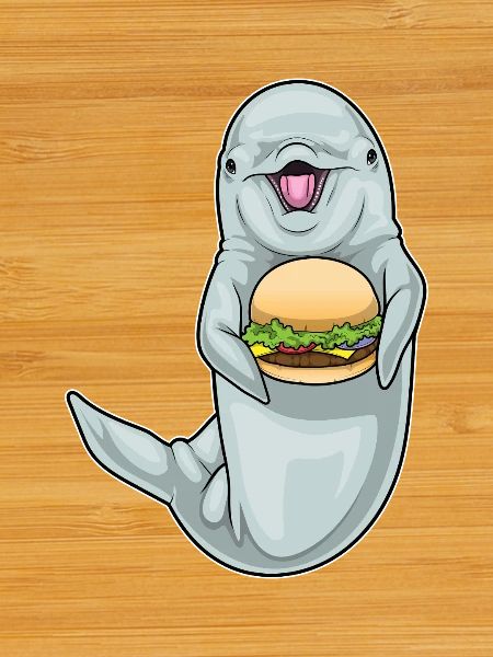 Dolphin Cheeseburger