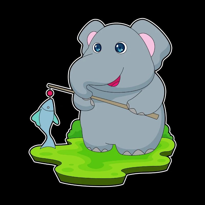 Pêche au poisson éléphant