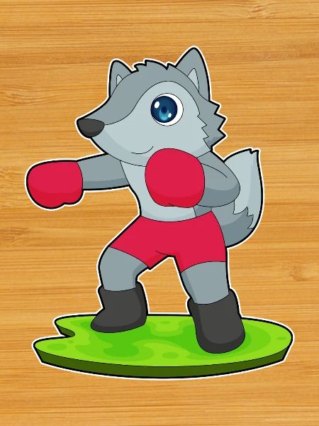 Wolf Boxer Boxhandschuhe Boxen