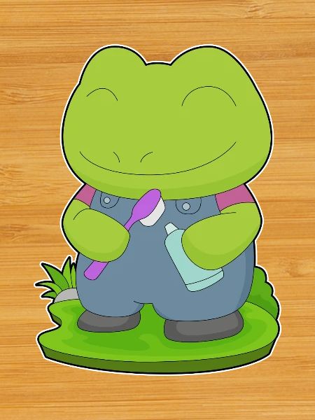 Frog Toothbrush