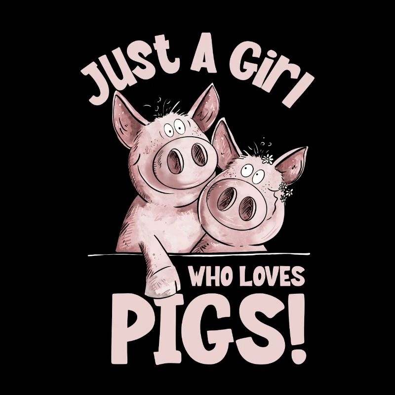 Juste une fille qui aime les cochons Cochon Cochon