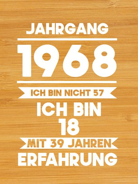 Devise : né en 1968