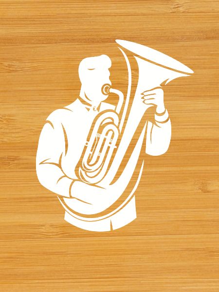 Tuba Player Sketch