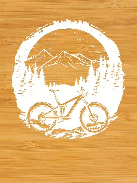 Mountain Biking Sketch