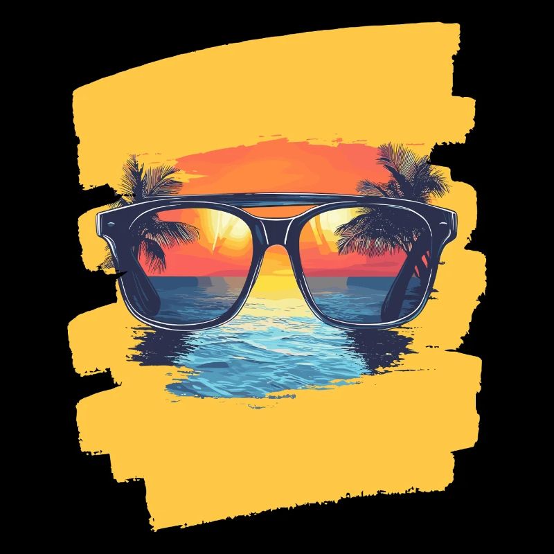 Lunettes de soleil Palmiers d’été