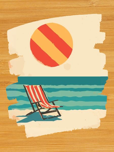 Plage du soleil d’été