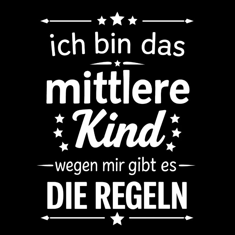 Enfant du milieu : à cause de moi, il y a des règles