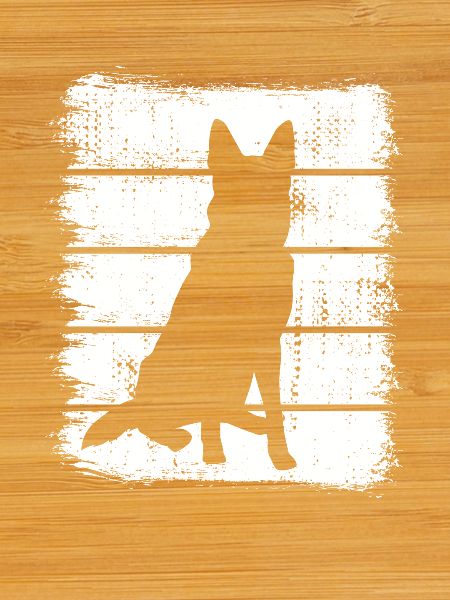 Deutscher Schäferhund Skizze