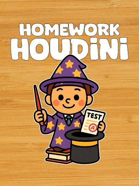 DEVOIRS HOUDINI - CADEAU ENSEIGNANT