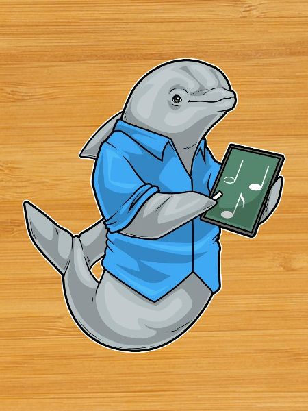 Delfin Musik Lehrer Schule