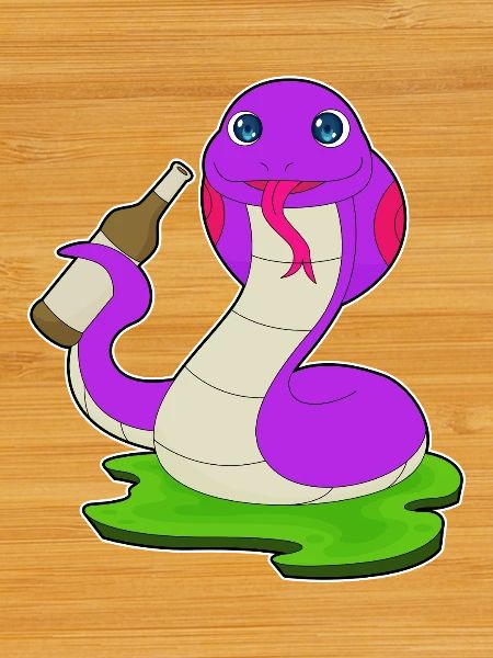 Snake Bottle of Beer