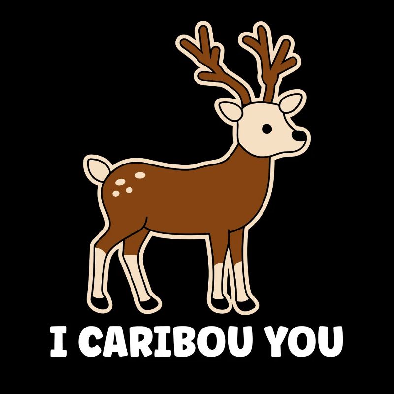 Festive Fox with Funny Phrase