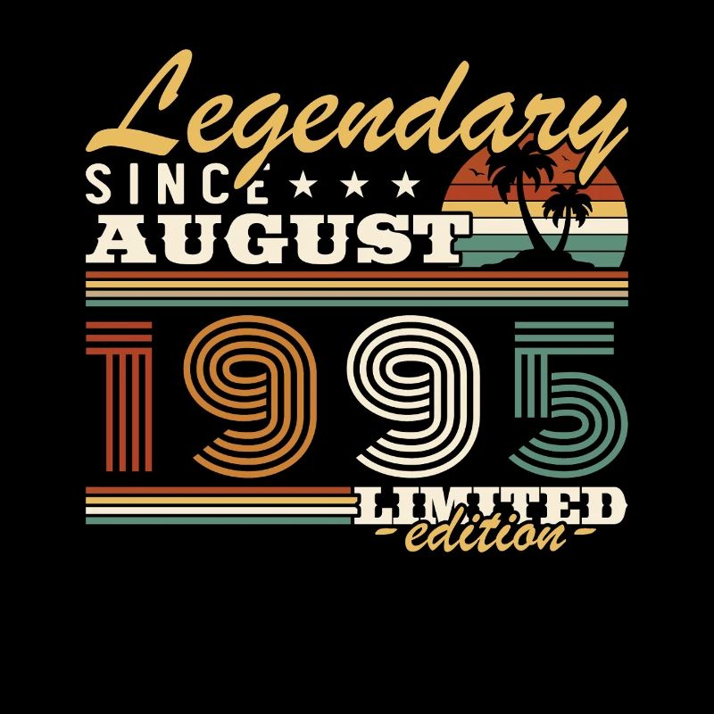 August 1995 Vintage Birthday Gift