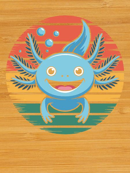 Axolotl Tierdesign