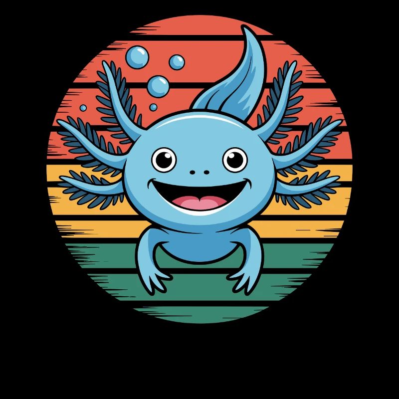 Axolotl Animal Design