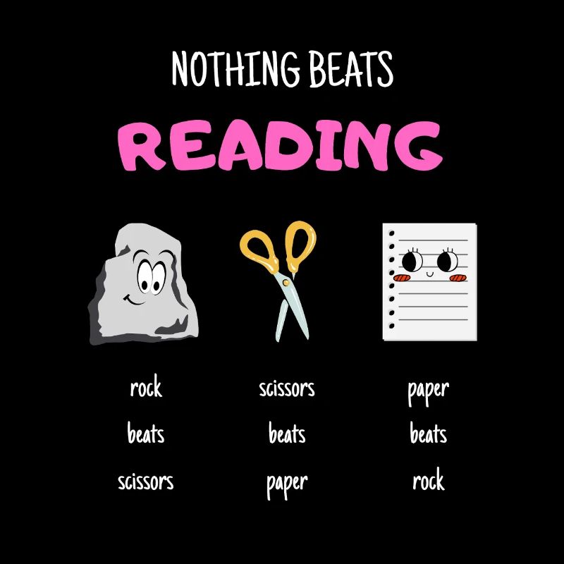 Rien ne vaut la lecture de pierre, de papier, de ciseaux