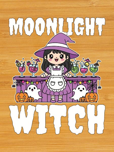 MOONLIGHT WITCH - WITCH HALLOWEEN