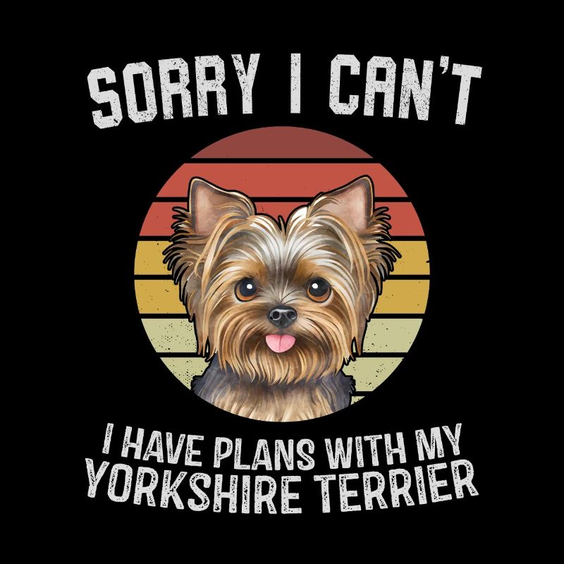 Graphique d’excuses du Yorkshire Terrier