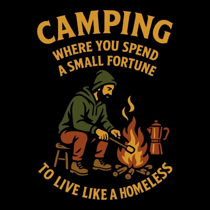 Camping où vous dépensez une petite fortune