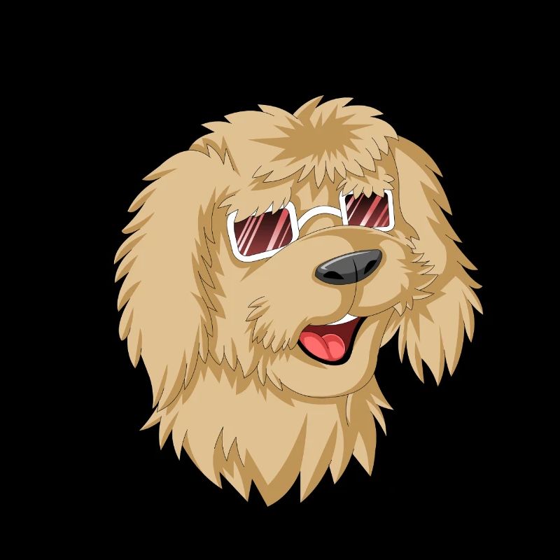 Loving Doodle avec des lunettes de soleil