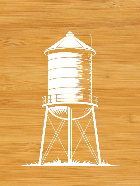 Water Tower Tank Elevated Potable