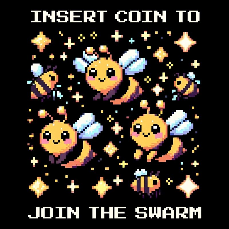 Insert a coin – join the swarm | Bees