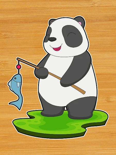 Pêche au panda baudroie