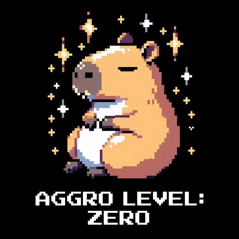Aggro-Level: Null | Capybara & Ruhe